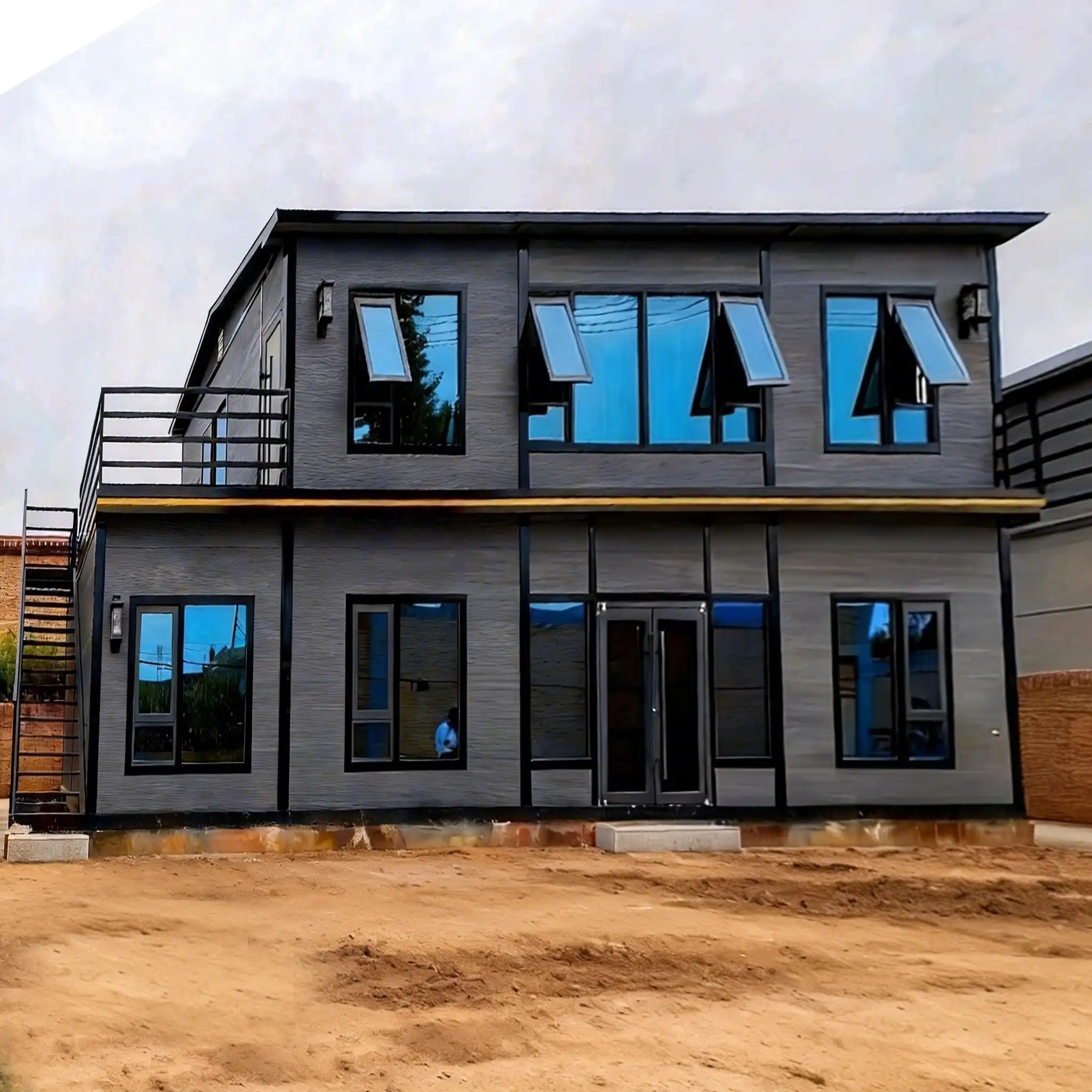 Modern 2-Story Rural Residence: Luxury Redefined