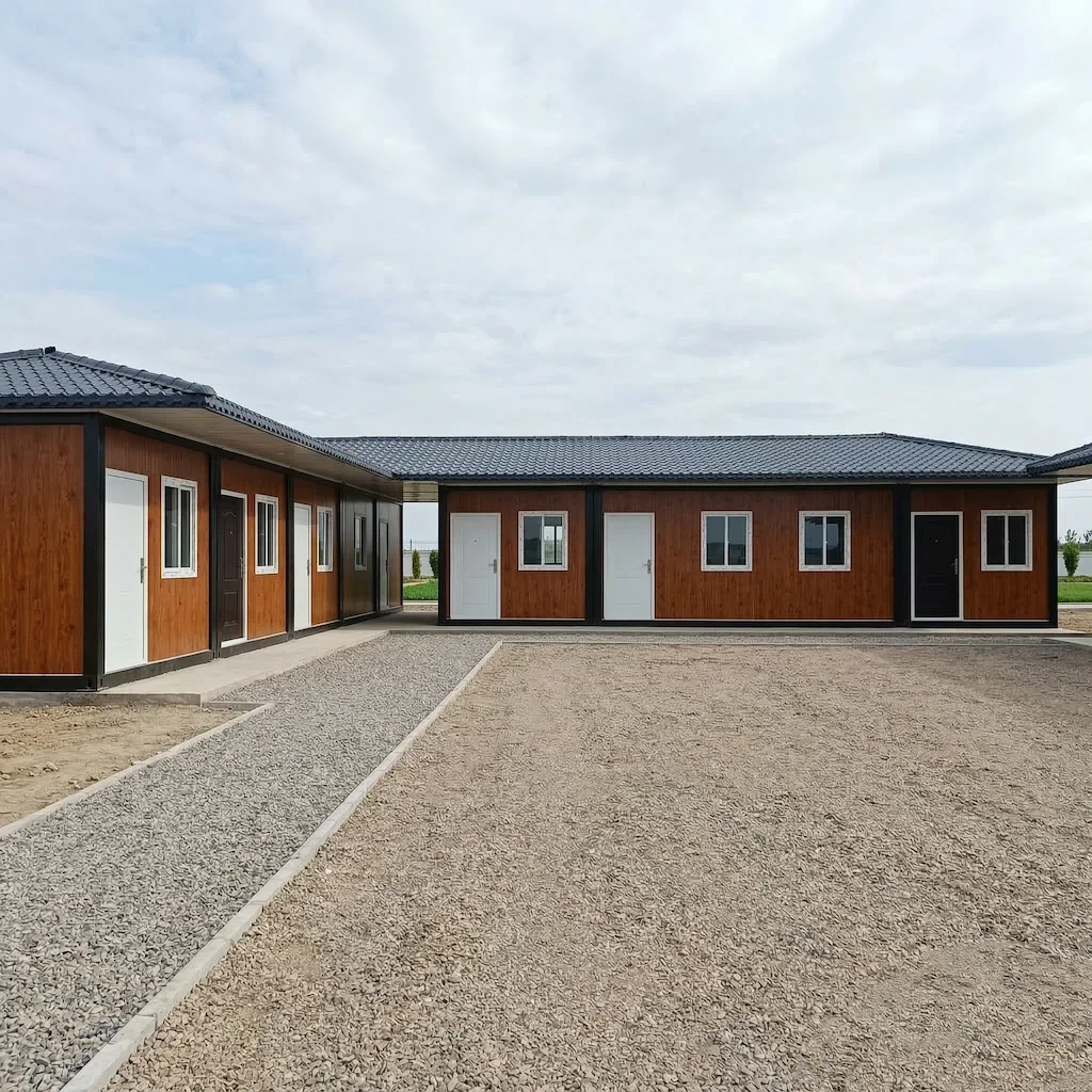 Customized Pitched-Roof Modular Residence